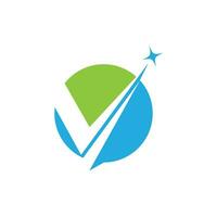 v brief logo sjabloon vector