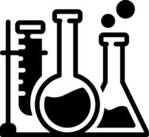 solide icoon voor labs vector