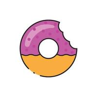 donut icoon vector