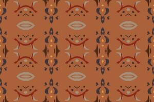 ikat bloemen paisley borduurwerk achtergrond. ikat structuur meetkundig etnisch oosters patroon traditioneel.azteken stijl abstract vector illustratie.ontwerp voor textuur, stof, kleding, verpakking, sarong.
