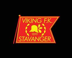 viking fk club symbool logo Noorwegen liga Amerikaans voetbal abstract ontwerp vector illustratie met zwart achtergrond