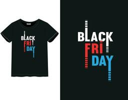 zwarte vrijdag t-shirt ontwerp vector