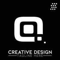 creatief tech of het O brief logo ontwerp voor uw bedrijf vector