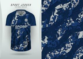 achtergrond voor sport- Jersey Amerikaans voetbal Jersey rennen Jersey racing wielersport, slang schaal patroon met marine blauw en grijs. vector