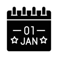 nieuw jaar kalender vector ontwerp in modern stijl