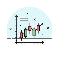 kandelaar analyse vector ontwerp geïsoleerd Aan wit achtergrond