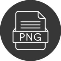 PNG het dossier formaat vector icoon