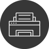 printer vector pictogram