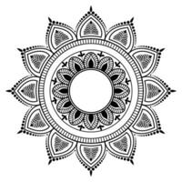 mandala-achtergrondontwerp. vector