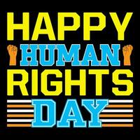 menselijk rechten t-shirt ontwerp. menselijk rechten t-shirt ontwerp. vector