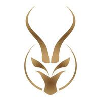 antilope logo vector illustraties ontwerp icoon logo