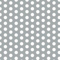 gemakkelijk abstract wit kleur polka punt patroon Aan grijs kleur achtergrond vector