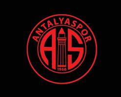 antalyaspor club logo symbool kalkoen liga Amerikaans voetbal abstract ontwerp vector illustratie met zwart achtergrond