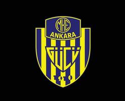 ankaragucu club symbool logo kalkoen liga Amerikaans voetbal abstract ontwerp vector illustratie met zwart achtergrond