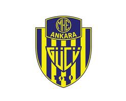 ankaragucu club symbool logo kalkoen liga Amerikaans voetbal abstract ontwerp vector illustratie