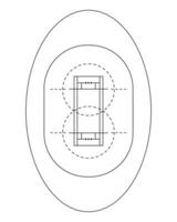 krekel veld- diagram vector