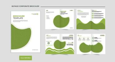 bedrijf profiel brochure ontwerp sjabloon vector