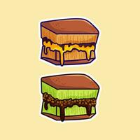 martabak Indonesisch vector illustratie