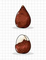 slang fruit vector illustratie