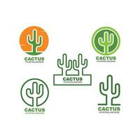 cactus icoon vector illustratie ontwerp