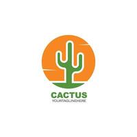 cactus icoon vector illustratie ontwerp