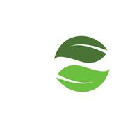 groen blad ecologie natuur element achtergrond vector icoon van Gaan groen