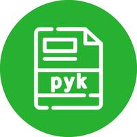 pyk creatief icoon ontwerp vector