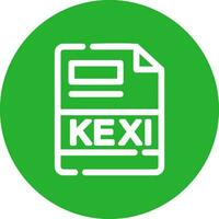 kexi creatief icoon ontwerp vector