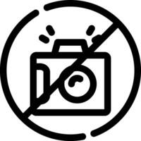 Nee camera creatief icoon ontwerp vector