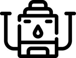 water boiler creatief icoon ontwerp vector