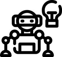 robotica creatief icoon ontwerp vector