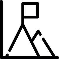 driehoek bar creatief icoon ontwerp vector