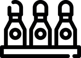 flessen creatief icoon ontwerp vector