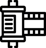 film rollen creatief icoon ontwerp vector