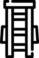 ladder creatief icoon ontwerp vector