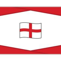 Engeland vlag abstract achtergrond ontwerp sjabloon. Engeland onafhankelijkheid dag banier sociaal media na. Engeland vector