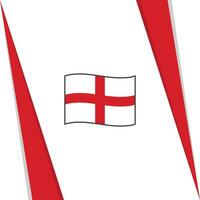 Engeland vlag abstract achtergrond ontwerp sjabloon. Engeland onafhankelijkheid dag banier sociaal media na. Engeland banier vector
