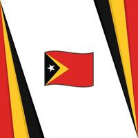 oosten- Timor vlag abstract achtergrond ontwerp sjabloon. oosten- Timor onafhankelijkheid dag banier sociaal media na. oosten- Timor vlag vector