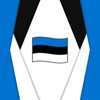 Estland vlag abstract achtergrond ontwerp sjabloon. Estland onafhankelijkheid dag banier sociaal media na. Estland ontwerp vector