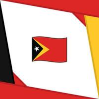 oosten- Timor vlag abstract achtergrond ontwerp sjabloon. oosten- Timor onafhankelijkheid dag banier sociaal media na. oosten- Timor onafhankelijkheid dag vector