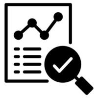 audit trails icoon audit en nakoming vector