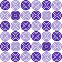 Purper cirkel patroon. cirkel vector naadloos patroon. decoratief element, omhulsel papier, muur tegels, verdieping tegels, badkamer tegels.