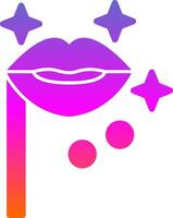 lip masker vector icoon ontwerp