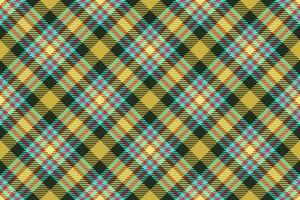 naadloos plaid kleding stof van textiel Schotse ruit vector met een structuur achtergrond controleren patroon.