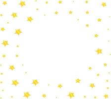reeks van gouden twinkelen sterren achtergrond vector illustratie.