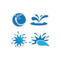 water splash logo vector