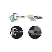 boek logo sjabloon vector