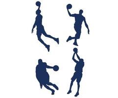 sets basketbal sport ontwerp 2020 spellen vector symbolen tekens pictogrammen