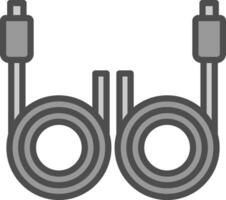 kabel vector icoon ontwerp