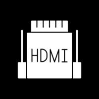 hdmi vector icoon ontwerp